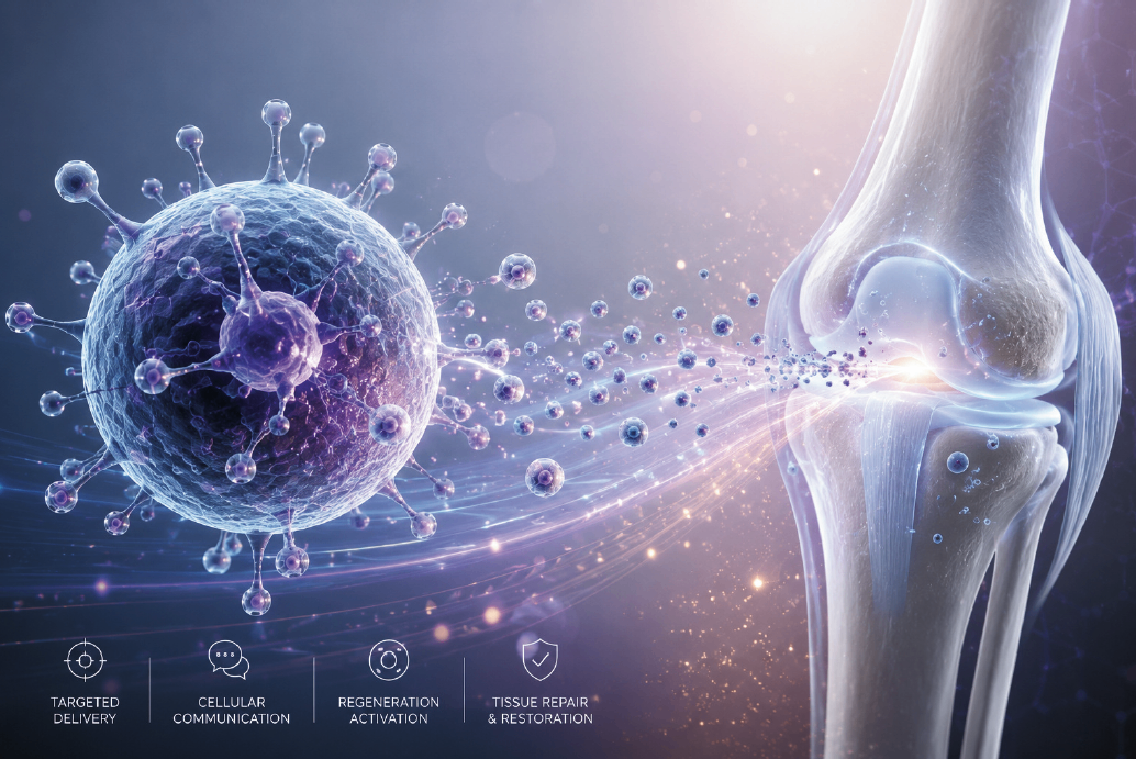 Ortho® eksozomlarının eklem ve kıkırdak onarımı mekanizması