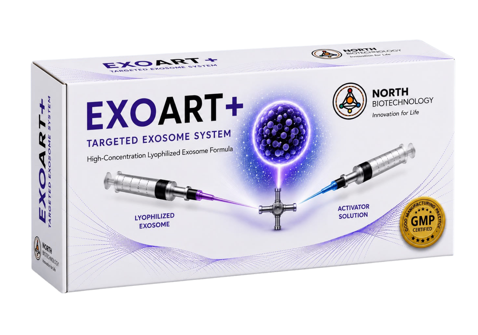 EXOART+ Targeted Exosome System ürün kutusu